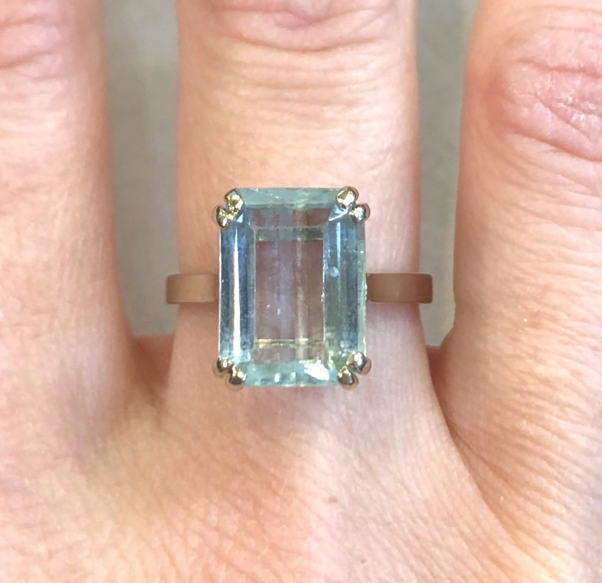 Aquamarine Ring-photo-3