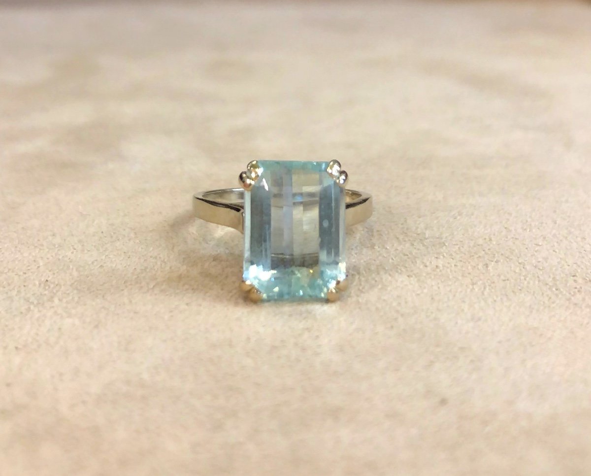 Aquamarine Ring