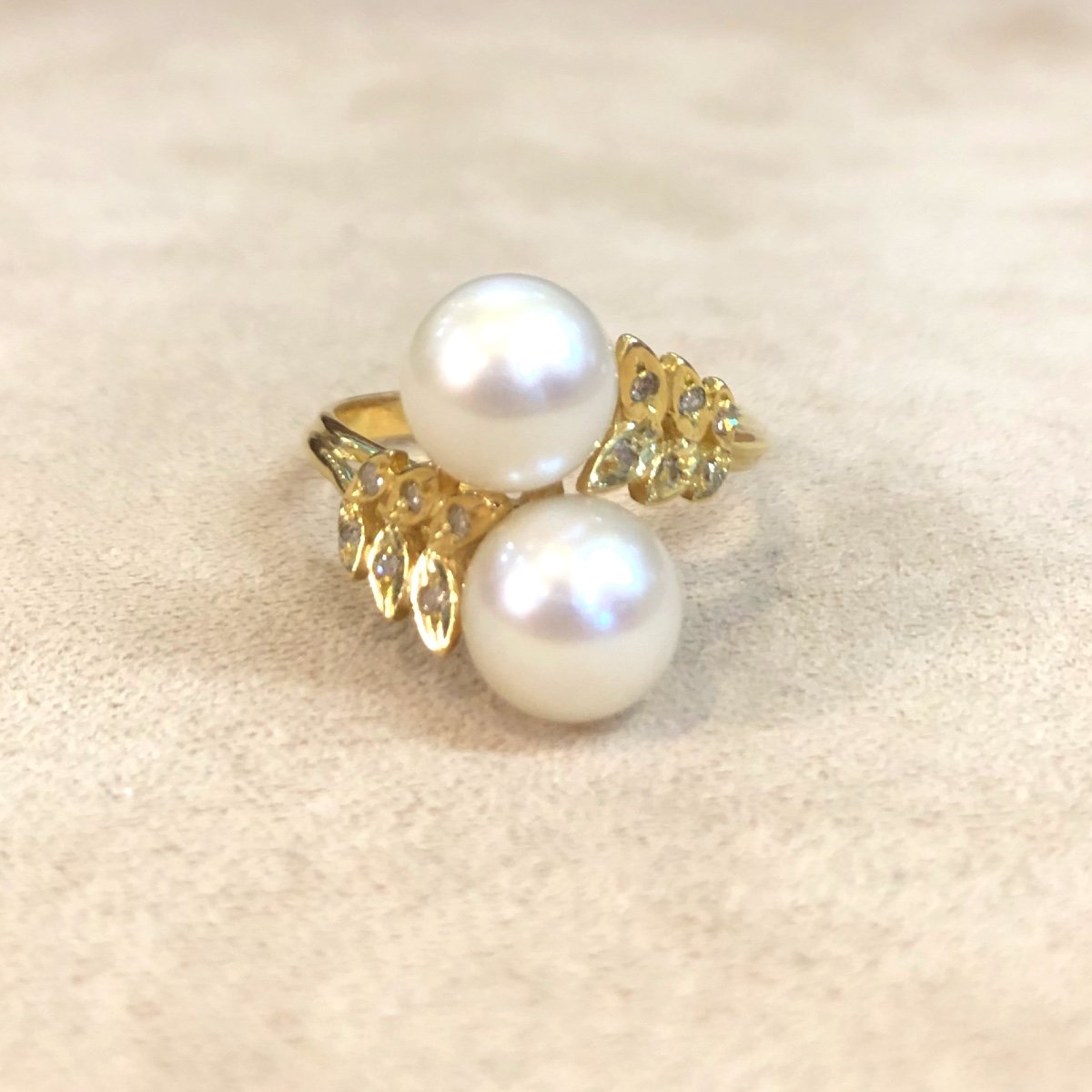 You And Me Pearl Ring