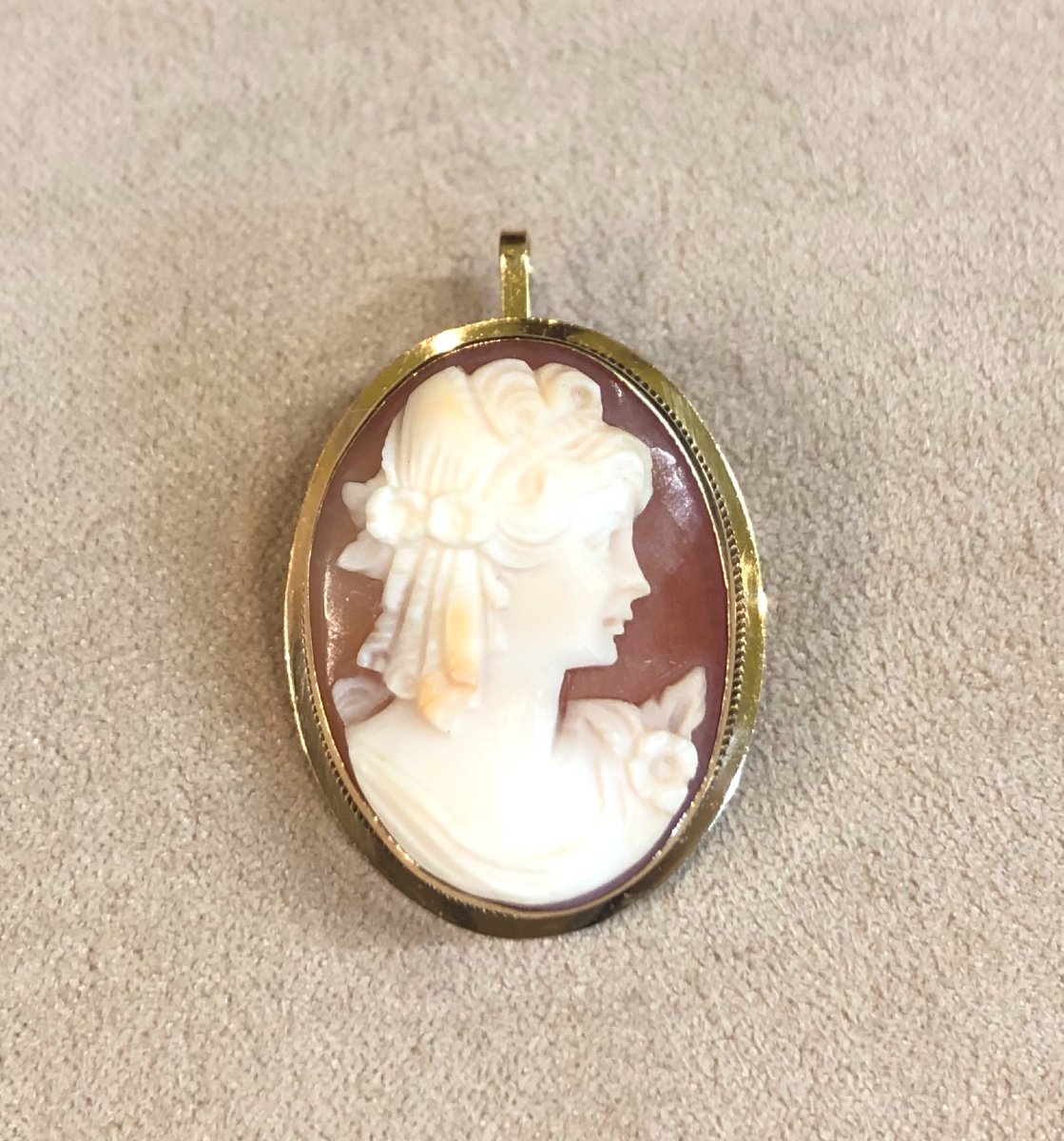 Cameo Brooch Or Pendant