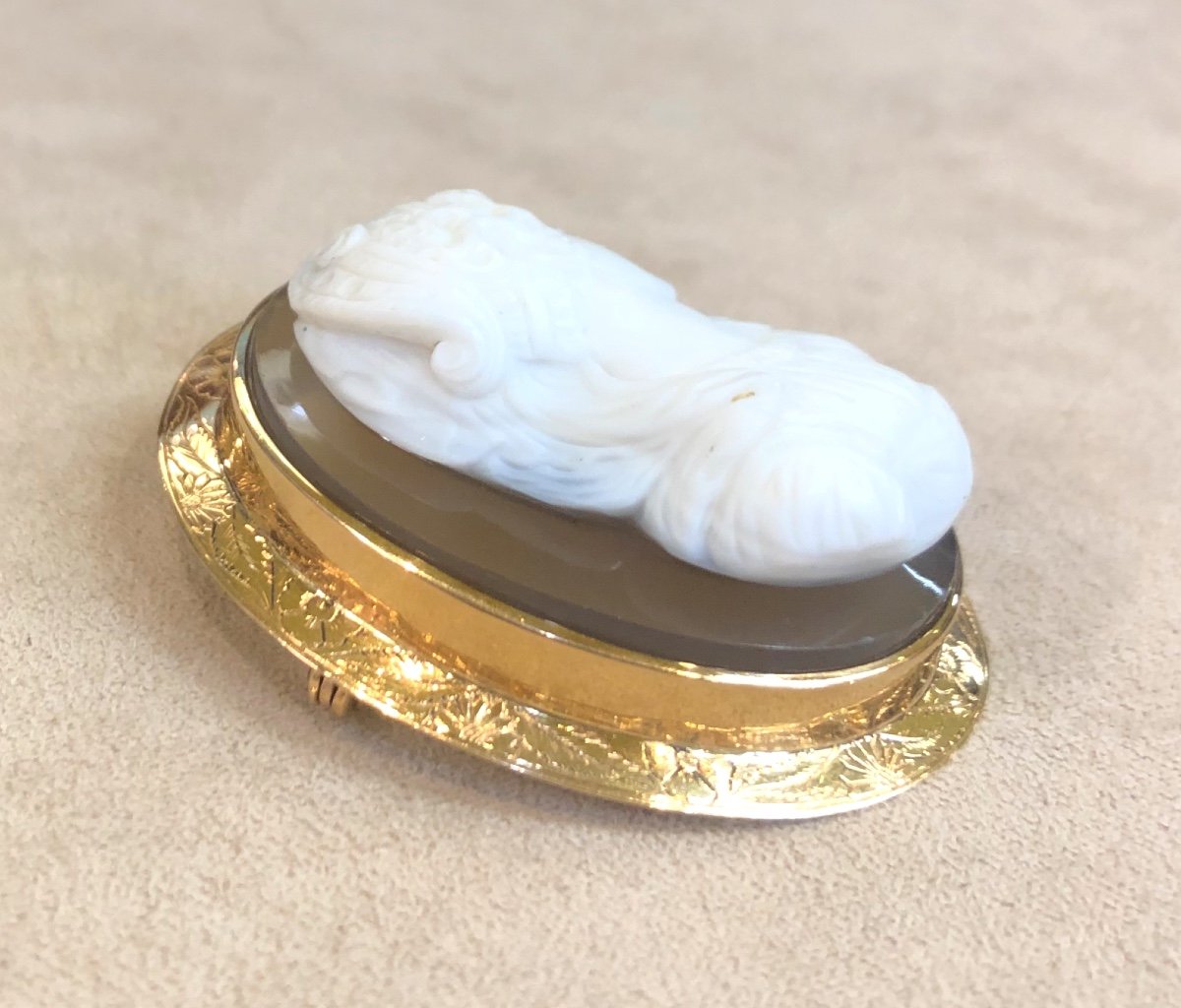 Agate Cameo Pendant-photo-2