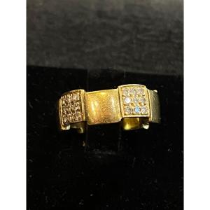 Gold Diamond Ring Ring