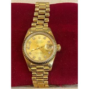 Montre Rolex Or FEMME