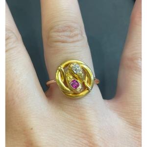 Bague Serpent