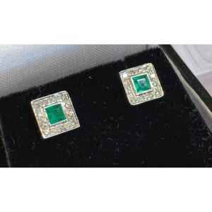 Emerald Earrings