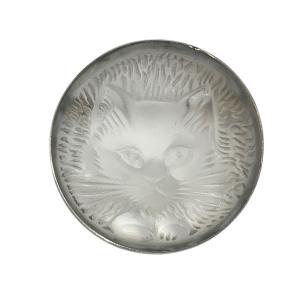 Broche Lalique Chat