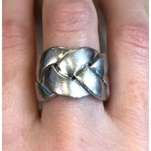 Silver Braid Ring