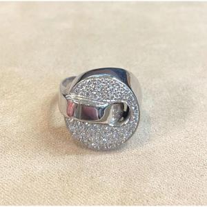 Bague Boucle Diamants