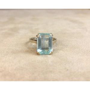 Aquamarine Ring