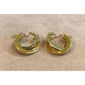 Twisted Hoop Earrings