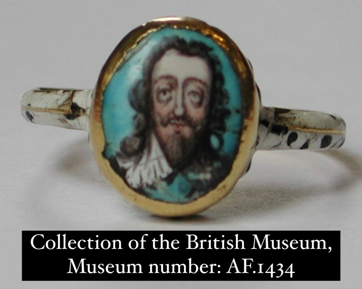 Important Royalist Gold Ring With A Portrait Of King Charles I, C.1600-1648/9.-photo-6