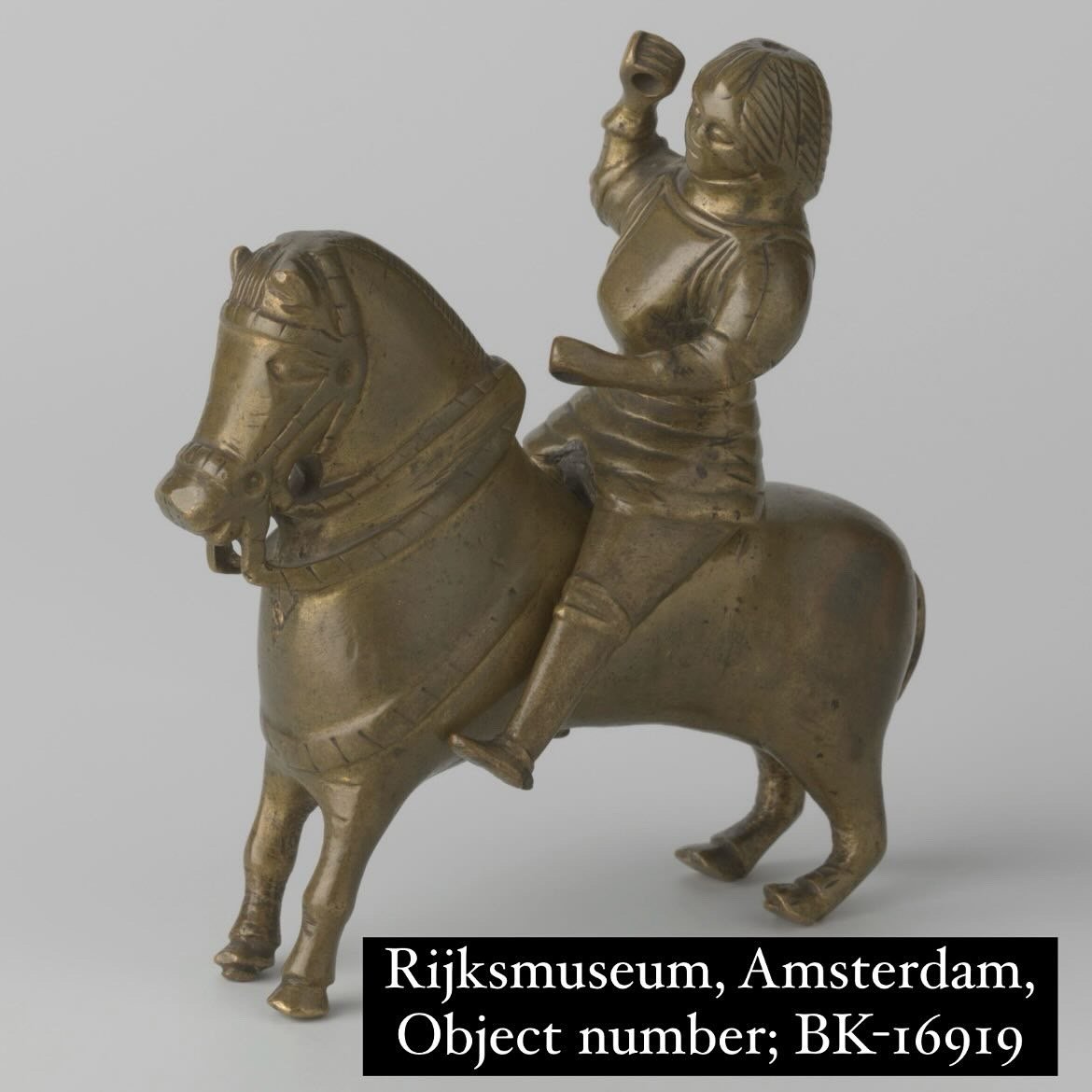 Bronze Group Of Saint George On Horseback. North European, Mid 15th Century.-photo-7