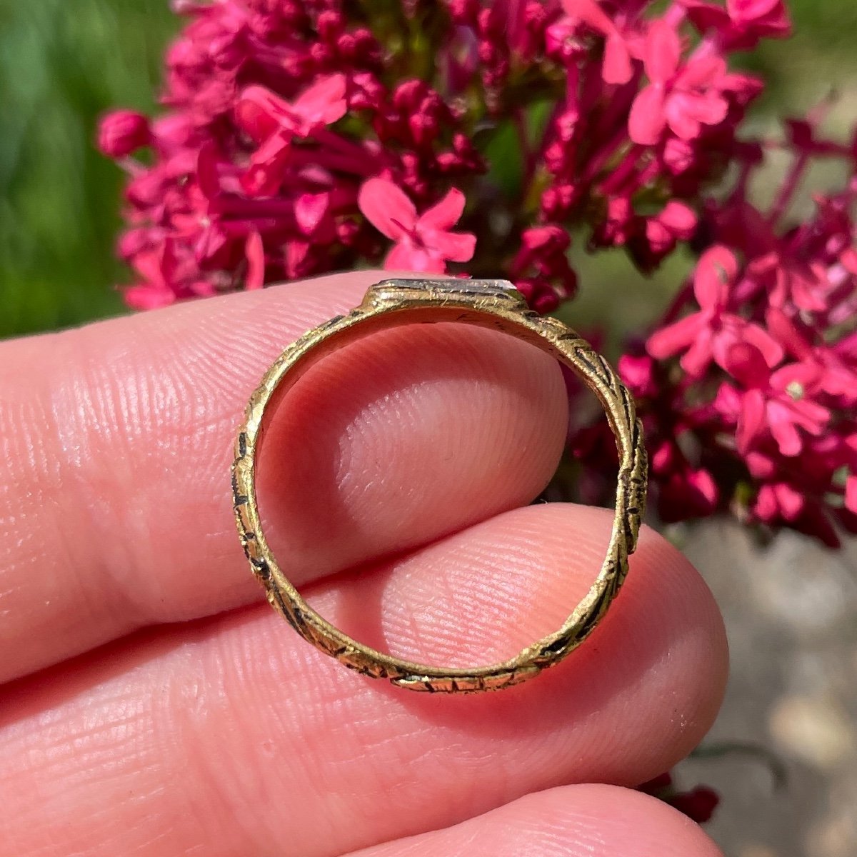 Bague De Deuil En Cristal Stuart. Anglaise, Début Du XVIIIe Siècle.  -photo-5