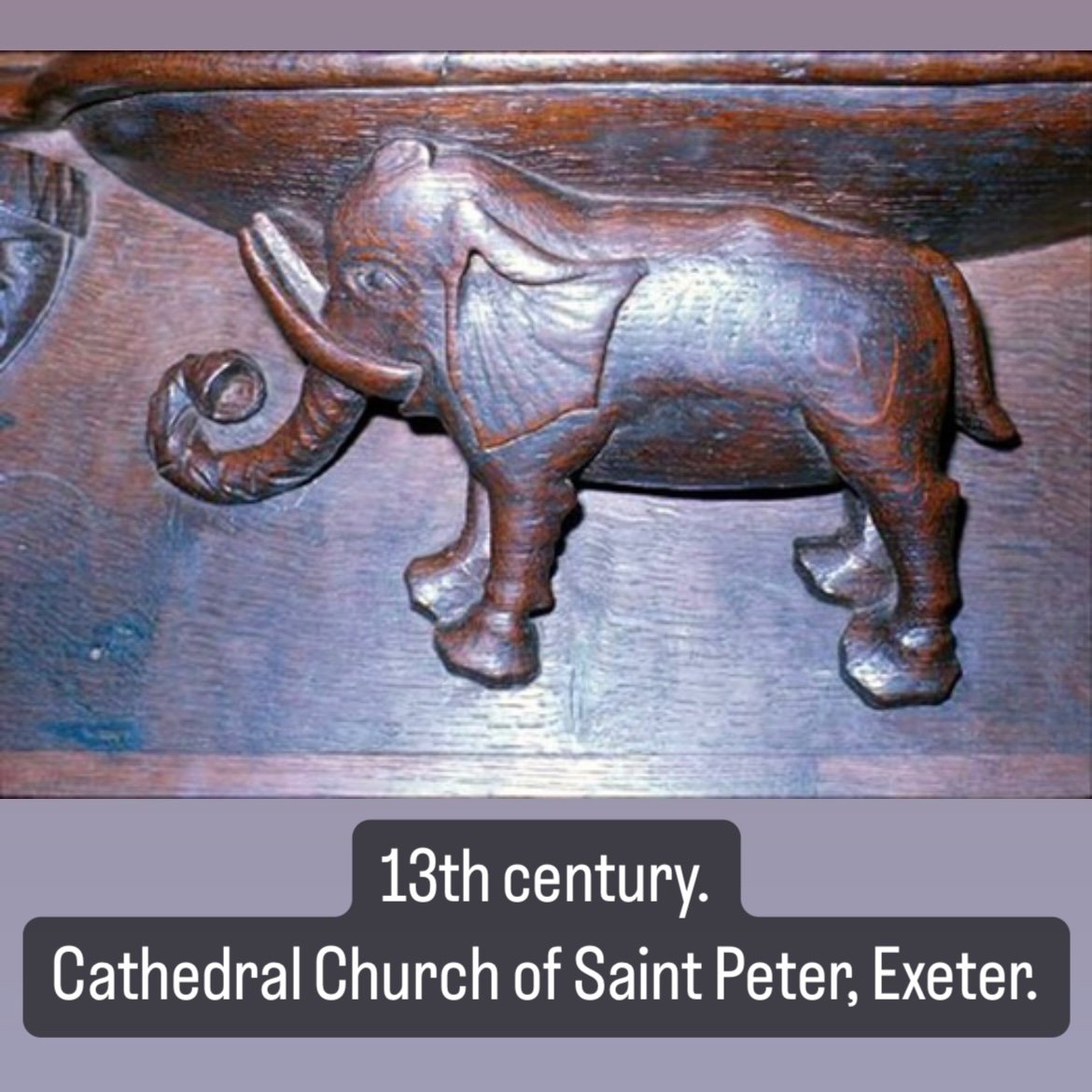 Rare Medieval Bench End Finial Of An Elephant And Castle. English, 15th Century.-photo-6