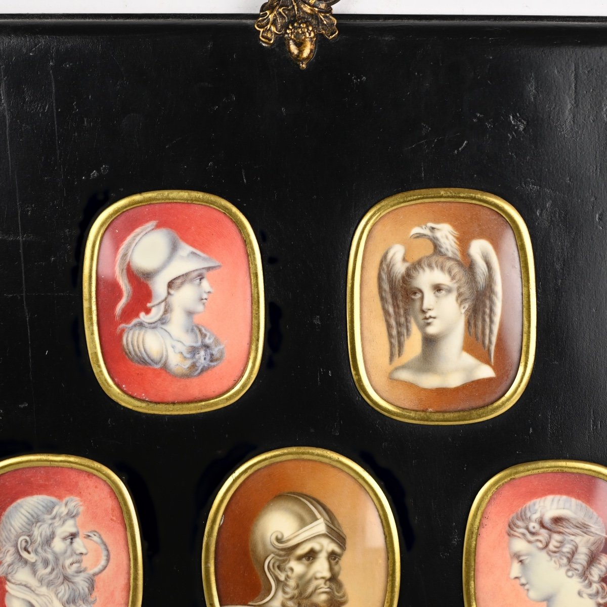 Seven Miniatures Of Documented Gems Attributed To Thomas Worlidge (c.1700−1766).-photo-6