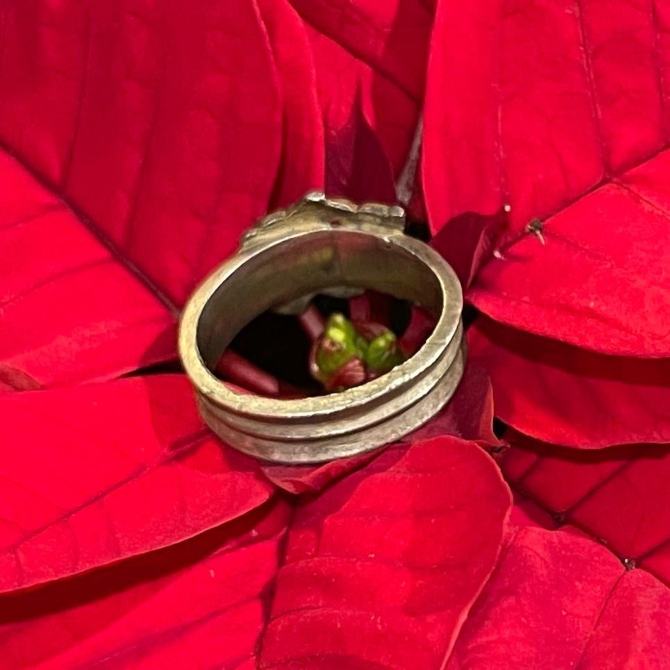 Bague De Fiançailles En Argent Doré. Angleterre, XVe Siècle.-photo-8