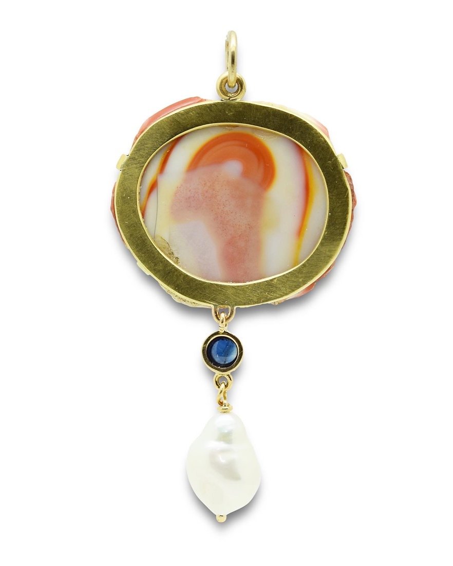 Agate Intaglio Pendant With Cupid. Italian, Early Seventeenth Century And Later.-photo-5