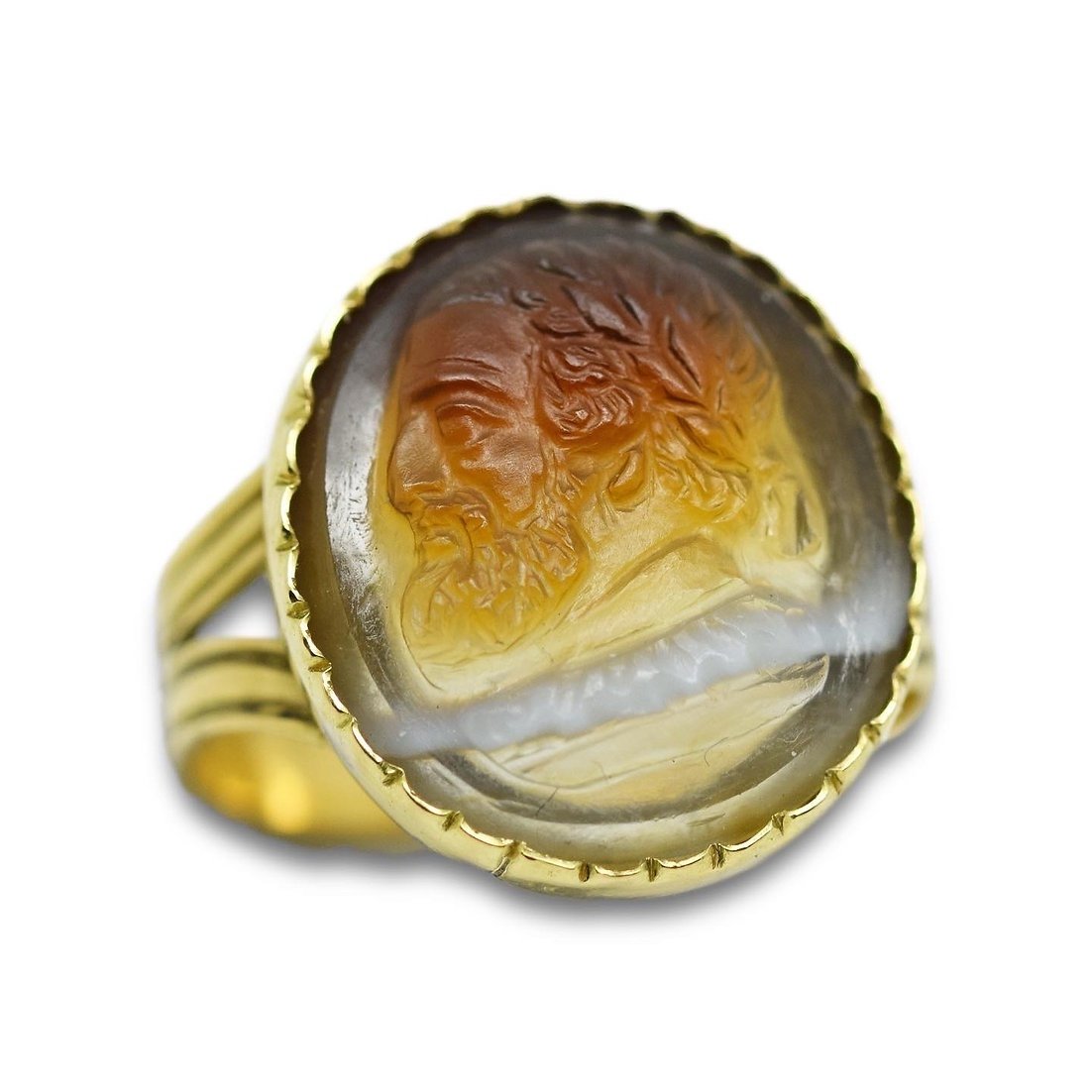 Bague Camée En Agate d'Henri Iv, Roi De France Et De Navarre. Français, Vers 1600 -photo-3