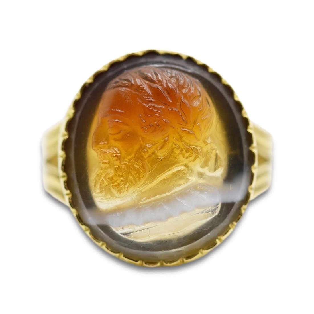 Bague Camée En Agate d'Henri Iv, Roi De France Et De Navarre. Français, Vers 1600 