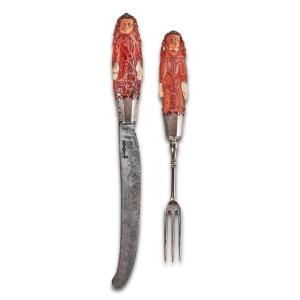 Amber German Knife Set