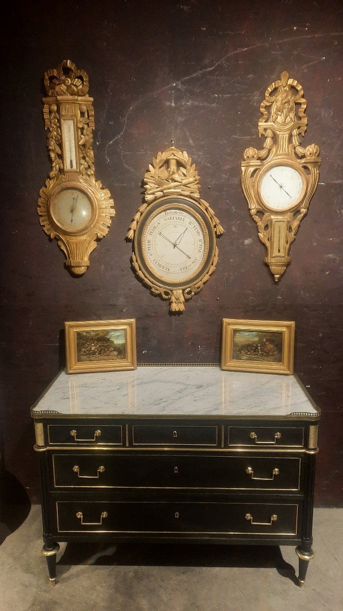 Commode Louis XVI à Galerie Noire-photo-2