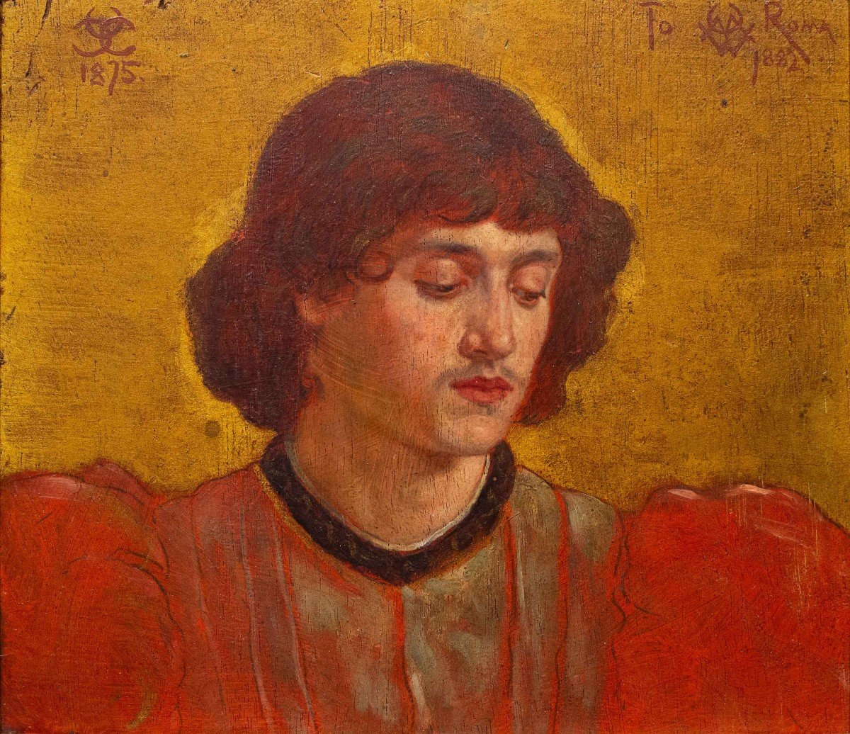 Pensive Model, 1875