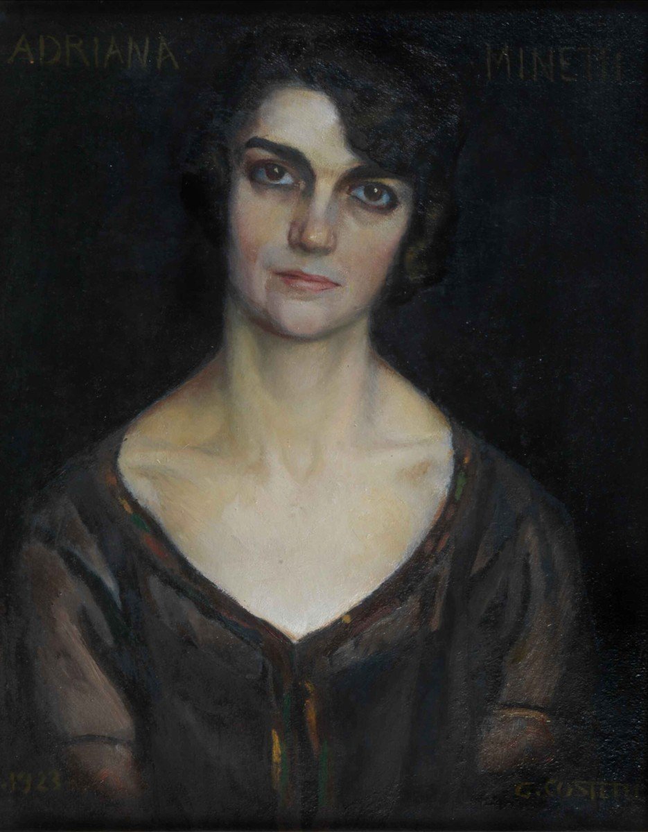 Giovanni Costetti - Portrait (adriana Minetti) (1923) 