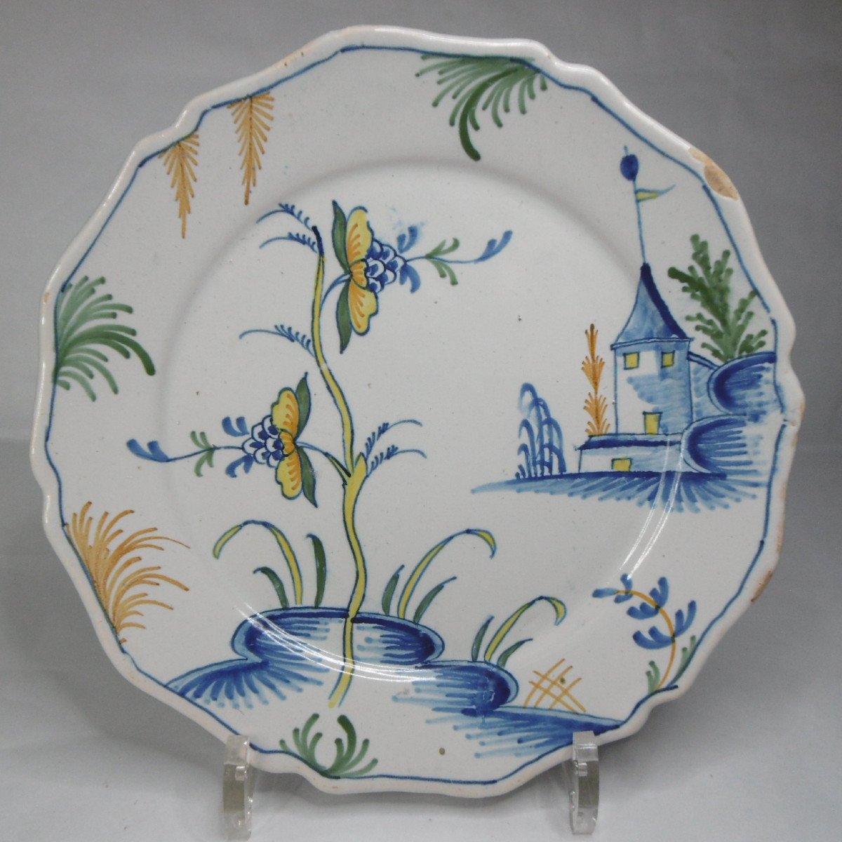 Rare 18th Century La Fabrique Plate