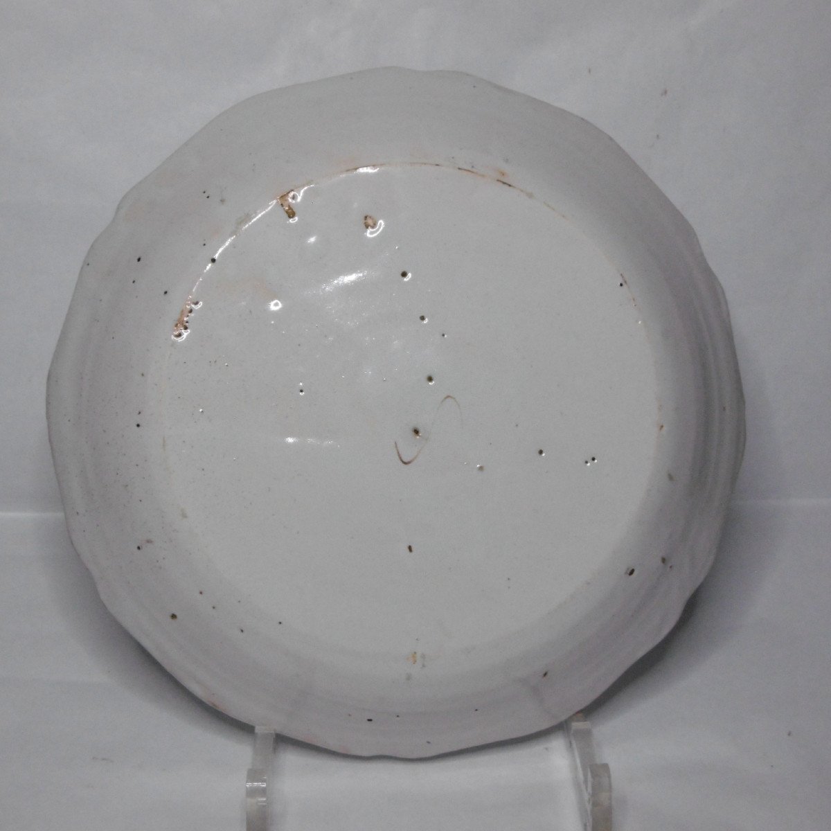 Faience From Nevers Revolutionary Heitschell Plate No. 28 From The 18th Century-photo-2