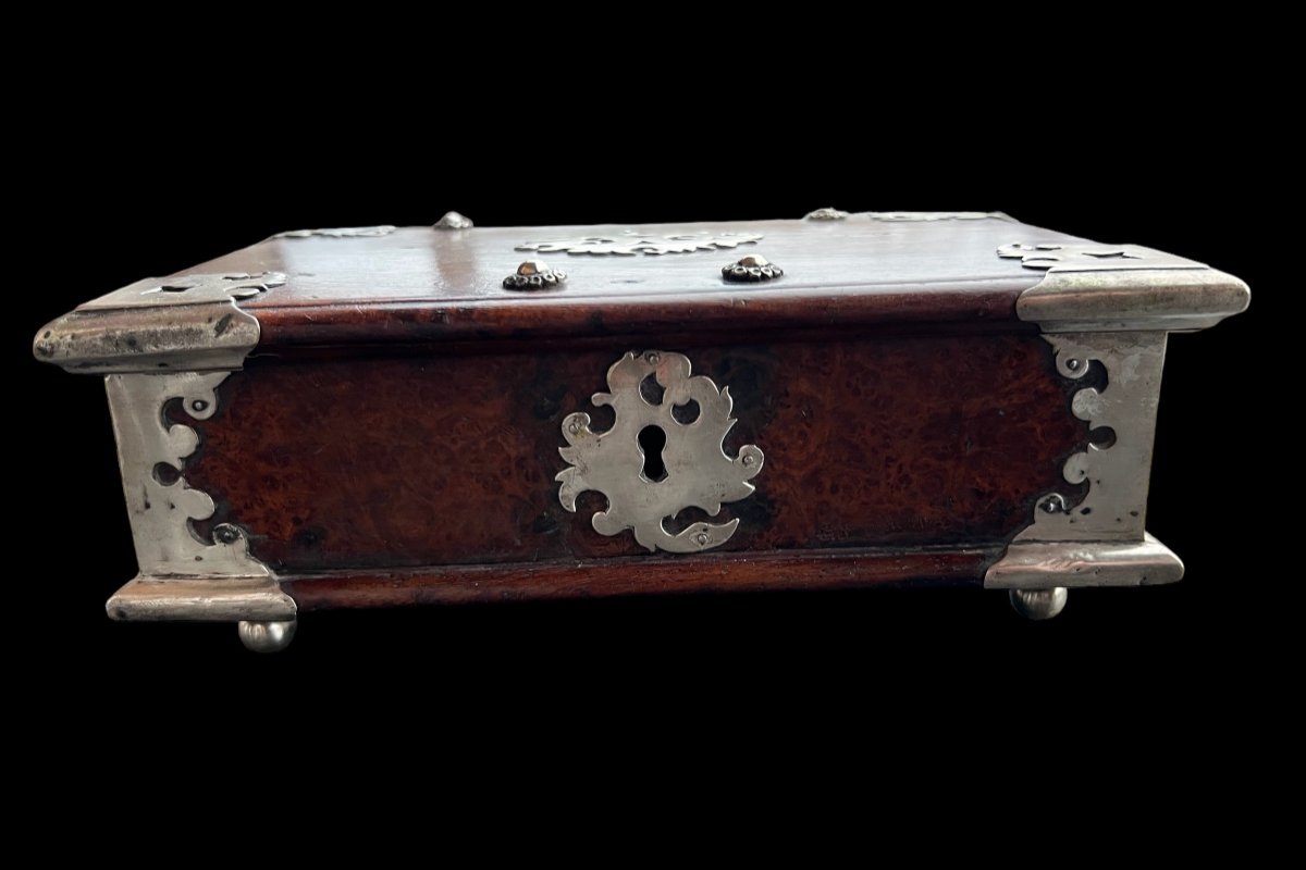 Colonial Box From The Dutch East Indies, Ceylon/sri Lanka - 18th Century-photo-2