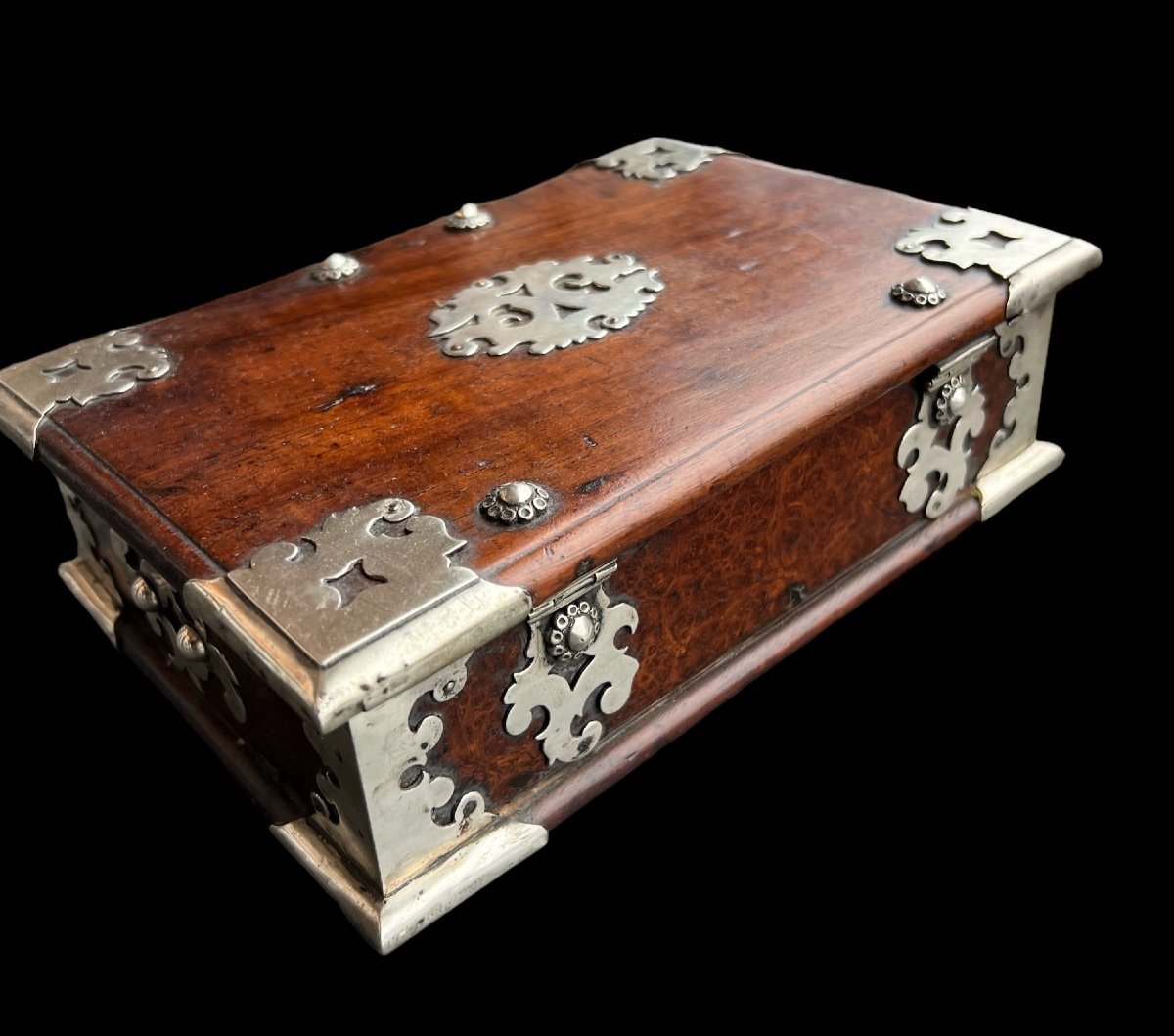 Colonial Box From The Dutch East Indies, Ceylon/sri Lanka - 18th Century-photo-4