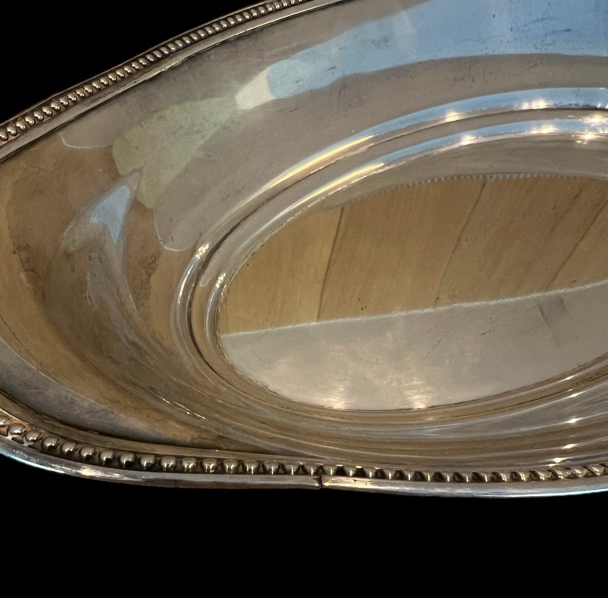 800/1000 Solid Silver Tray - Germany - Early 20th Century-photo-2