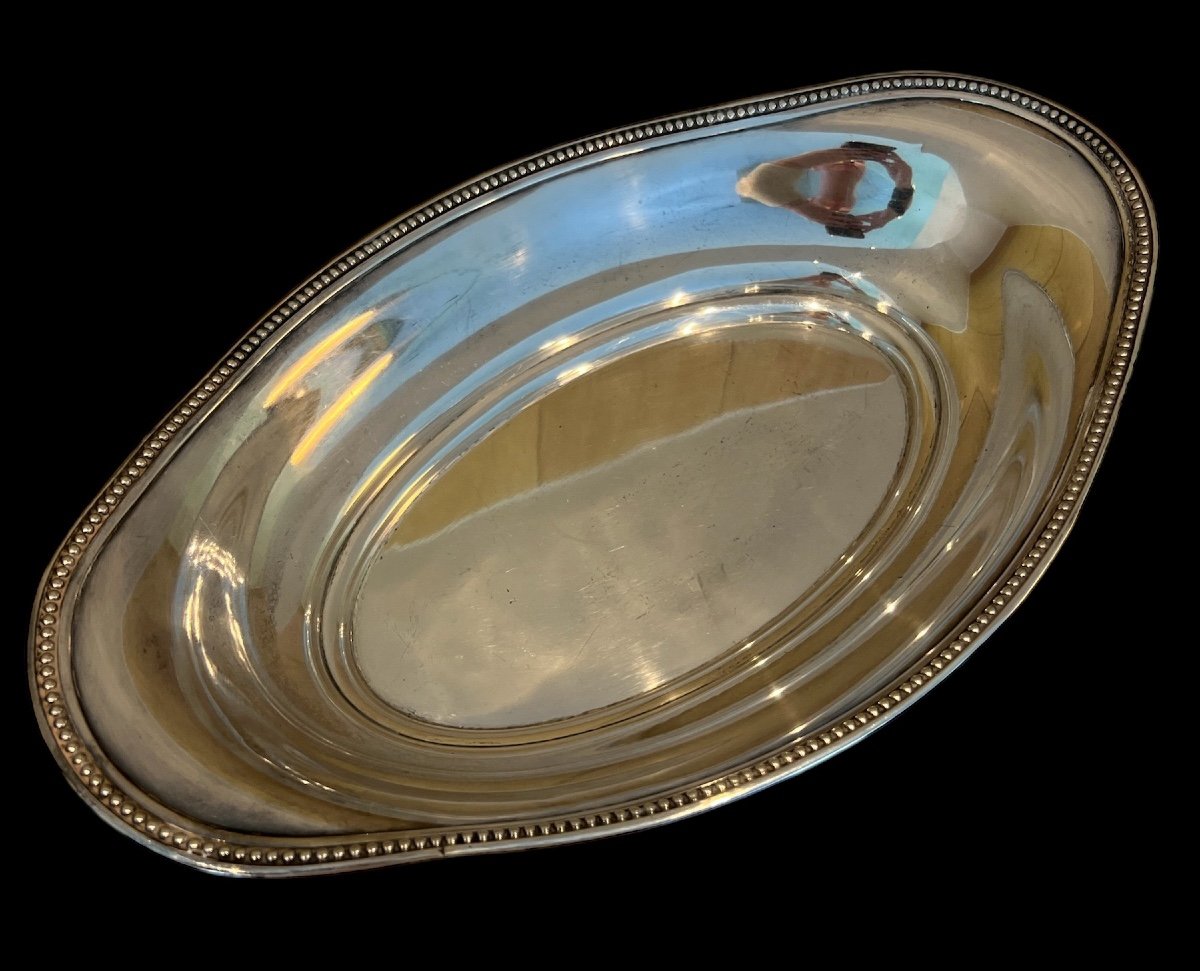 800/1000 Solid Silver Tray - Germany - Early 20th Century