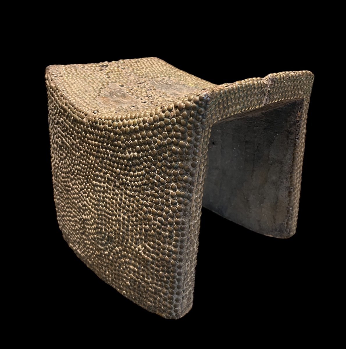 Rare Stool/seat From The 'ngombe' Tribe Of Congo - Africa - Late 19th Century