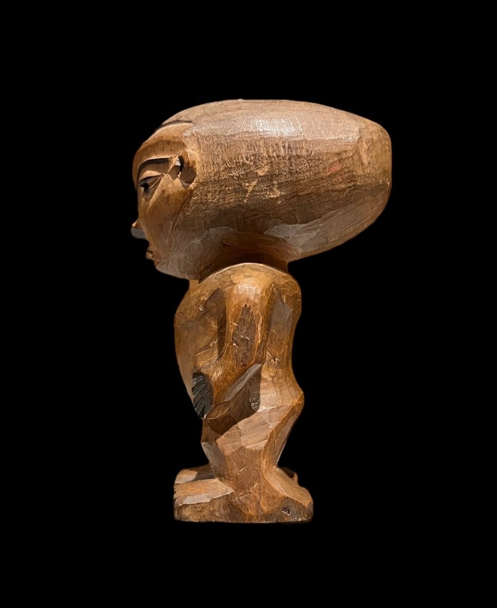 Important Anthropomorphic Cup From The Pende Tribe Of Congo - Africa - Early 20th Century -photo-1