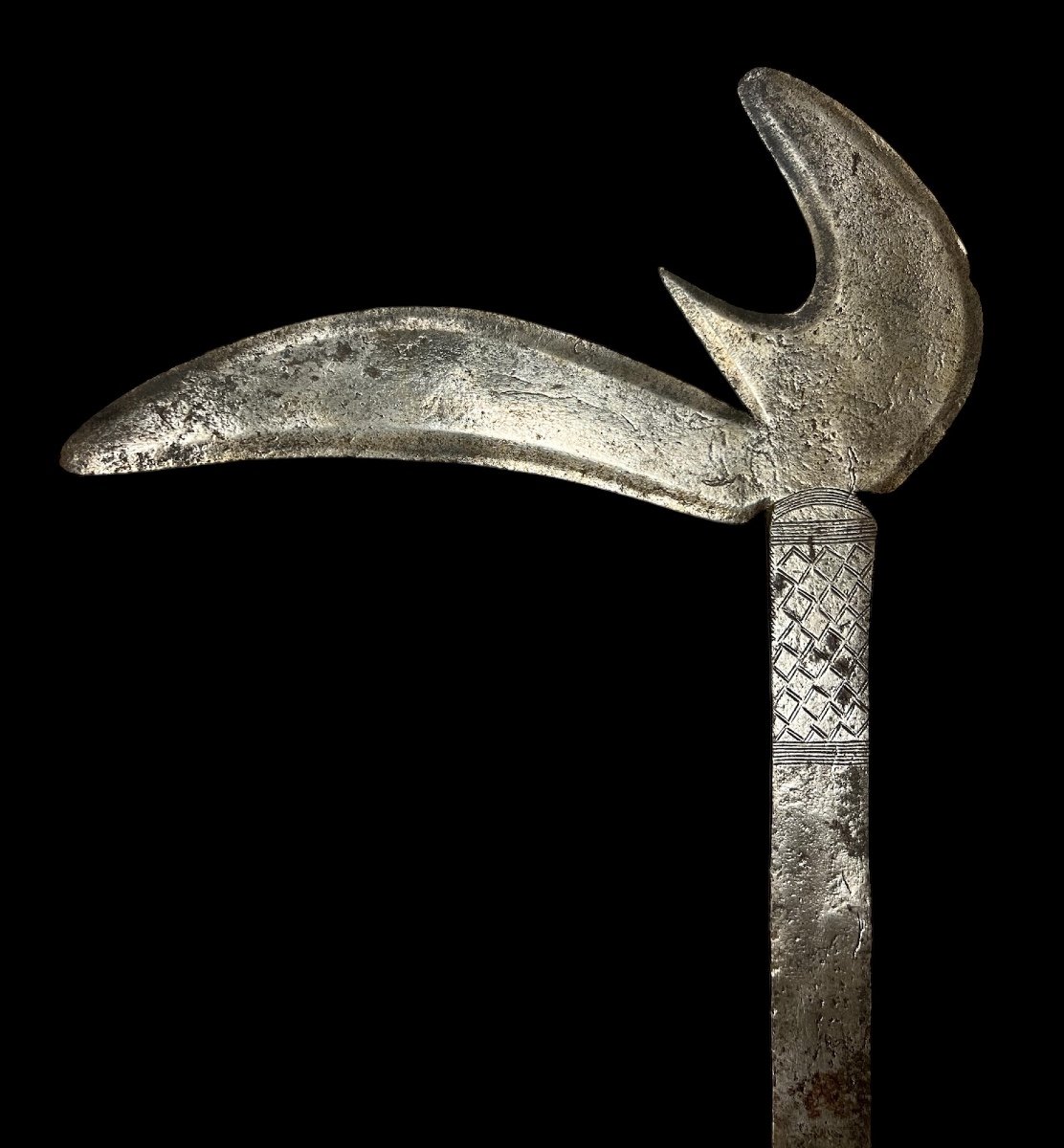 Throwing Knife 'kipinga' From The Nsakara-bandi-zande Tribe Avungara-congo' Africa-late 19th Century-photo-1