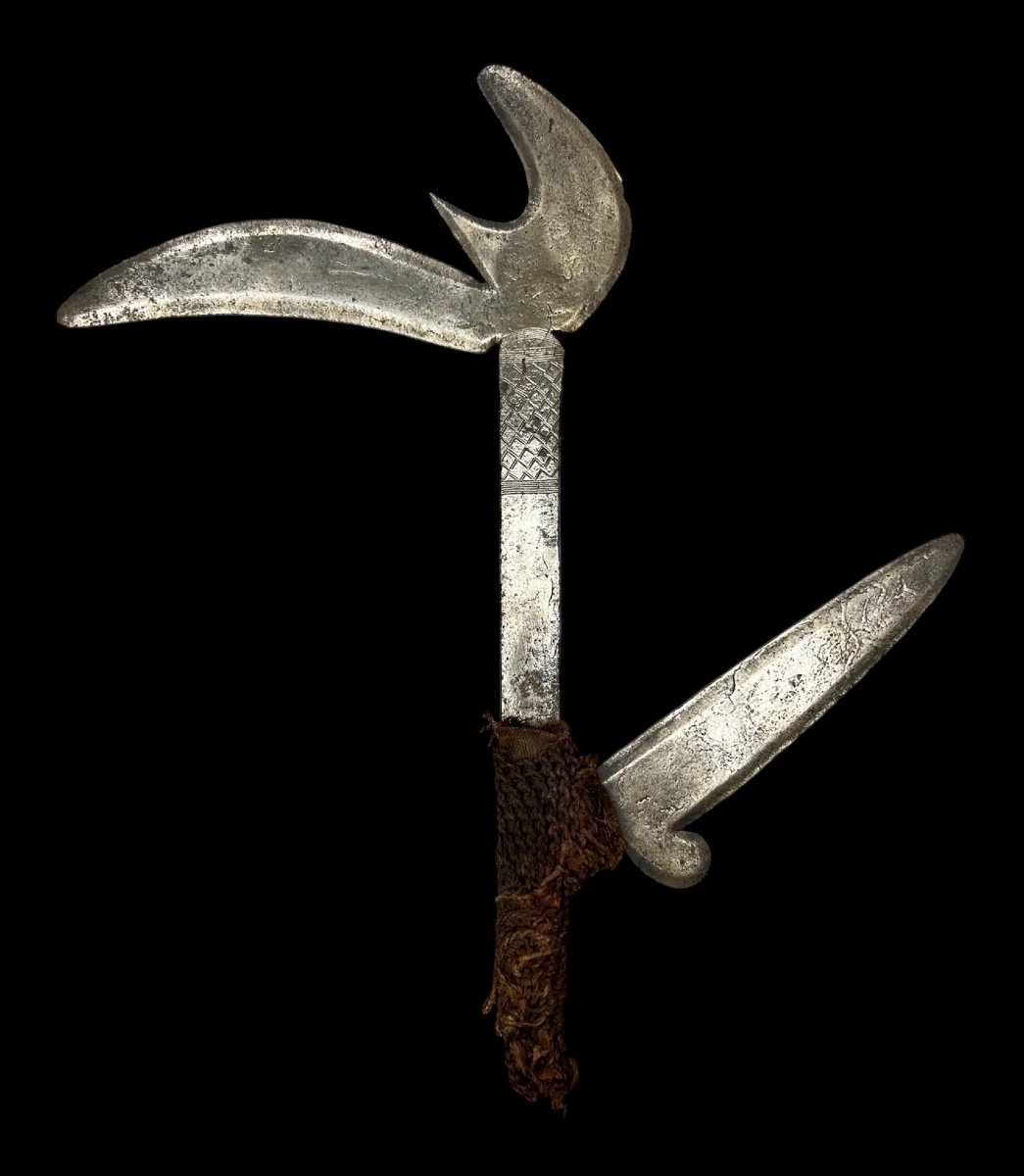 Throwing Knife 'kipinga' From The Nsakara-bandi-zande Tribe Avungara-congo' Africa-late 19th Century