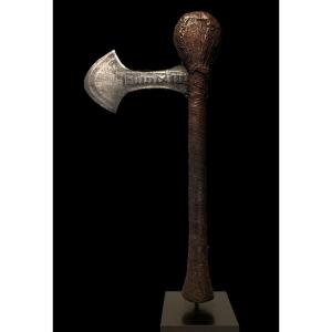 Exceptional And Rare Ax From The Tetela Tribe Of Congo - Africa - Late 19th Century