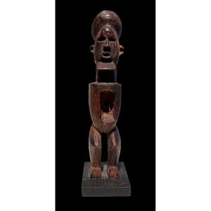 Ancienne Petite Figurine Fétiche De La Tribu Téké - Congo, Afrique - Début Du 20e Siècle