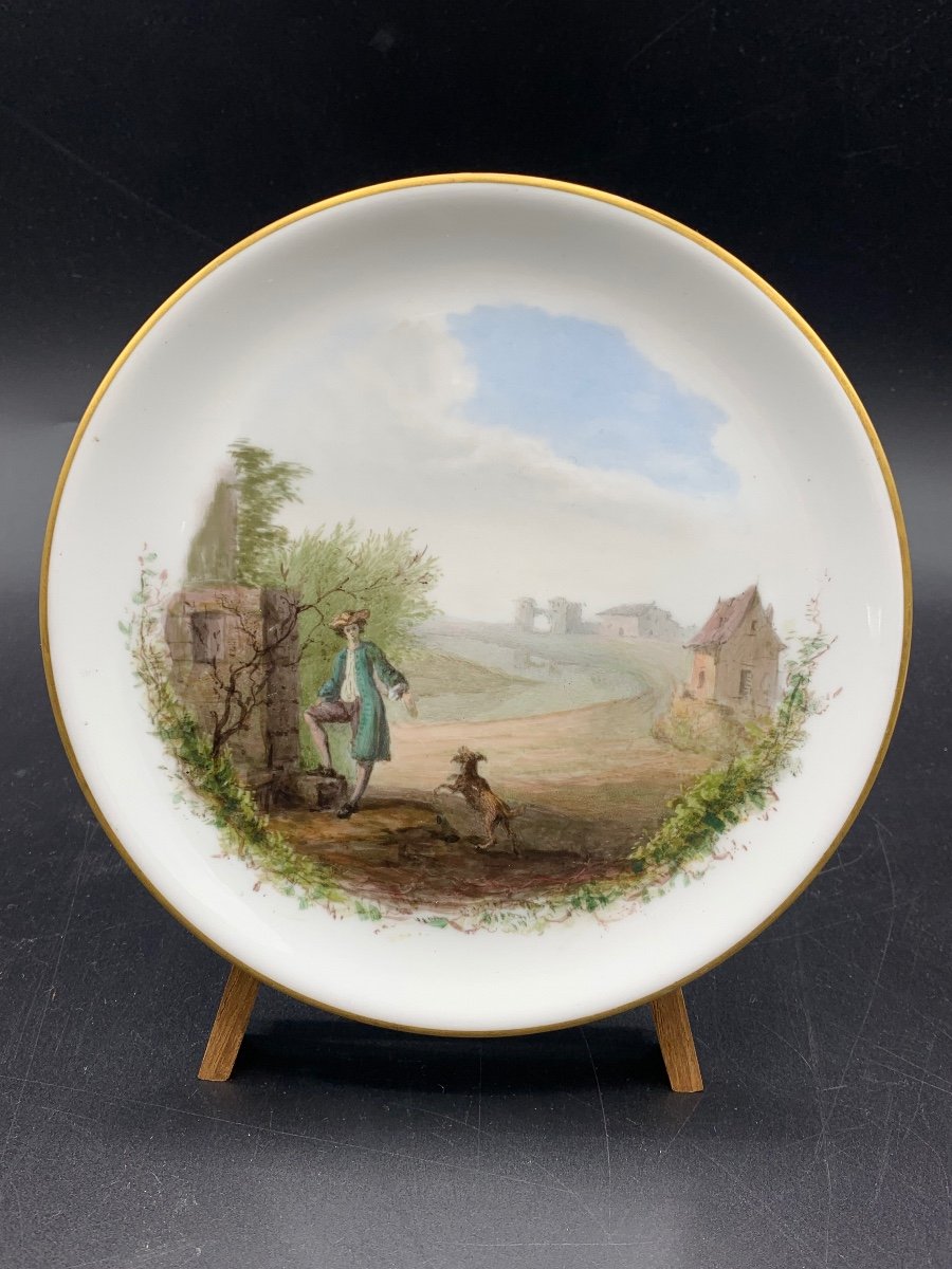 Pair Of Sèvres Porcelain Plates, 1869-photo-5