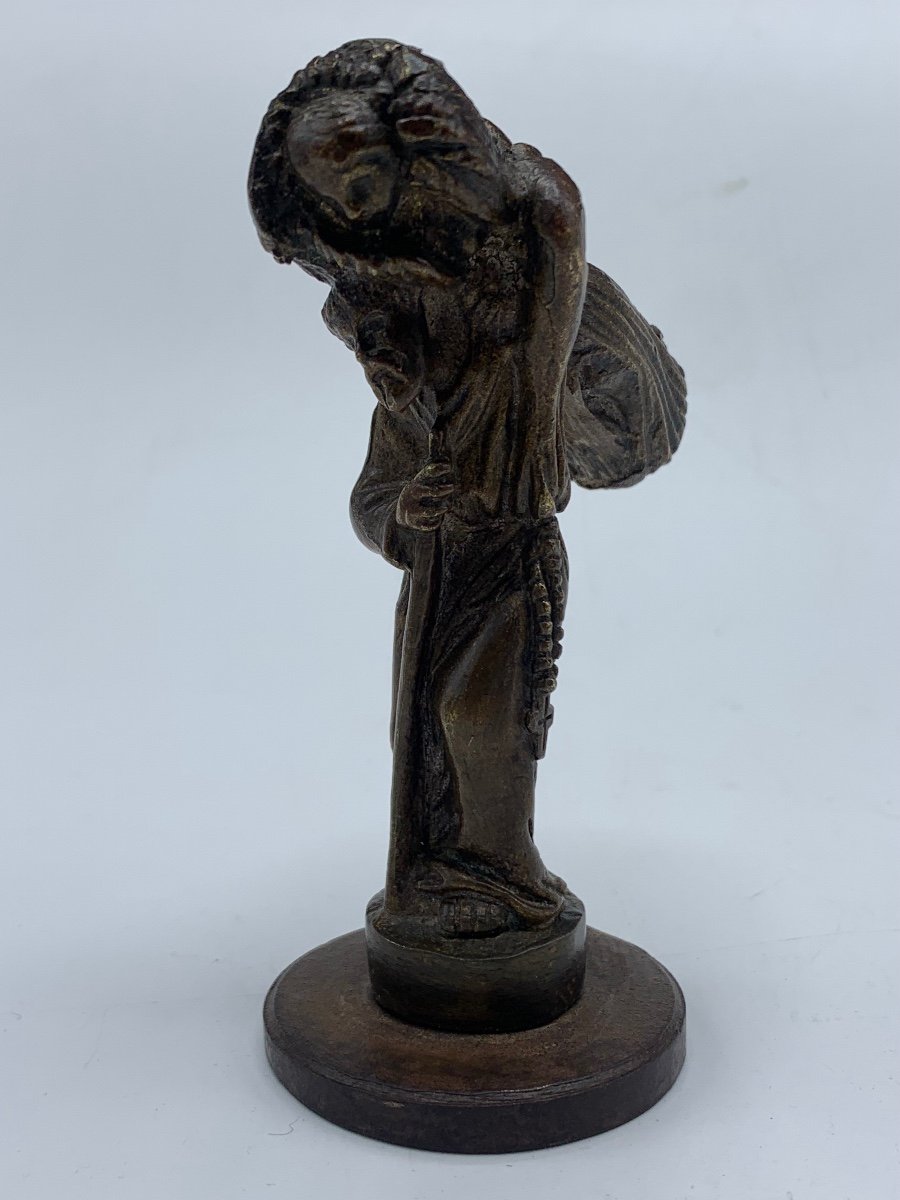 Statuette  En Bronze , 19eme , -photo-2