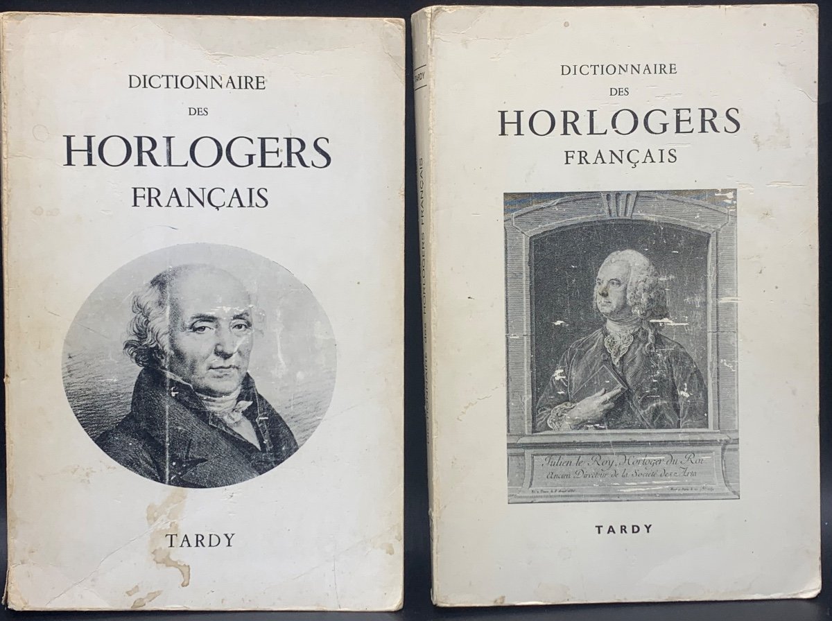 Livres Anciens Dictionnaires Des Horlogers  Francais , 1971/1972,,Tardy 