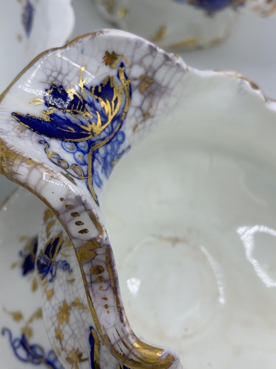 Coffee Service, Tea In Fine Earthenware, Late 19th -photo-1