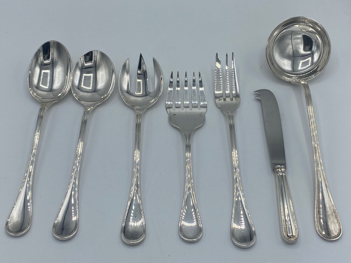 Christofle Albi Model Cutlery Set, 124 Pieces -photo-3