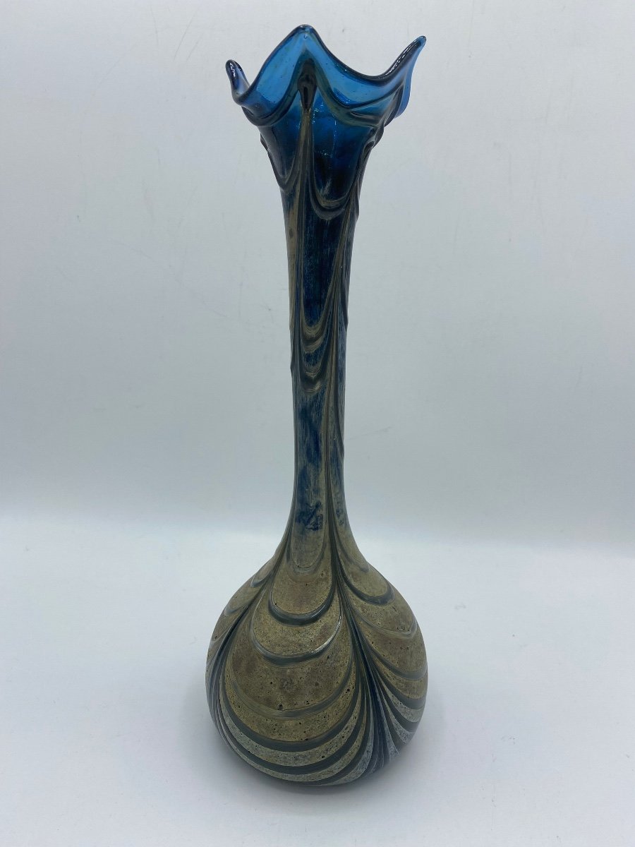 Vase En Verre , Loetz , Vers 1960