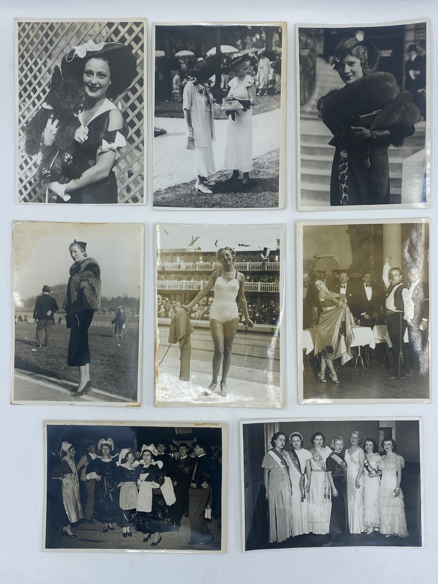 1930s Photos Of Women's Fashion In France, Meurisse Studio -photo-3