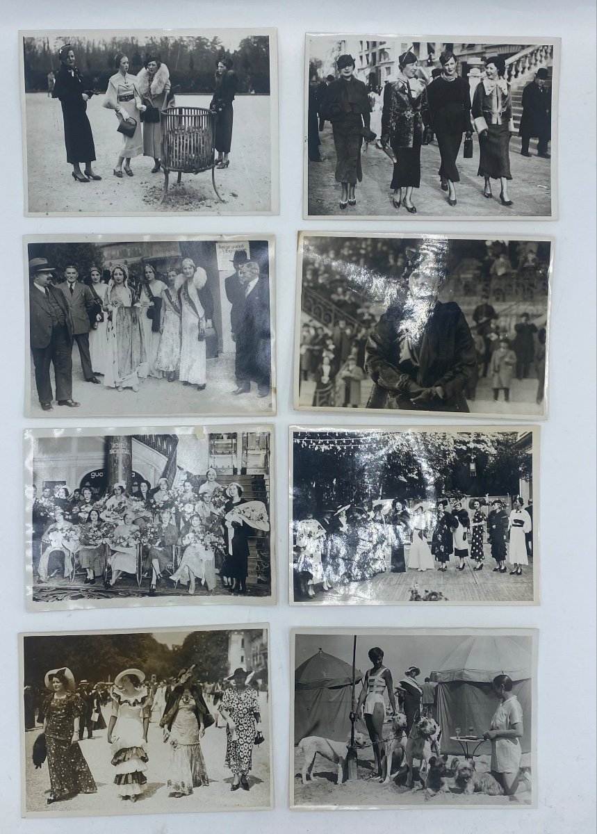 1930s Photos Of Women's Fashion In France, Meurisse Studio -photo-4