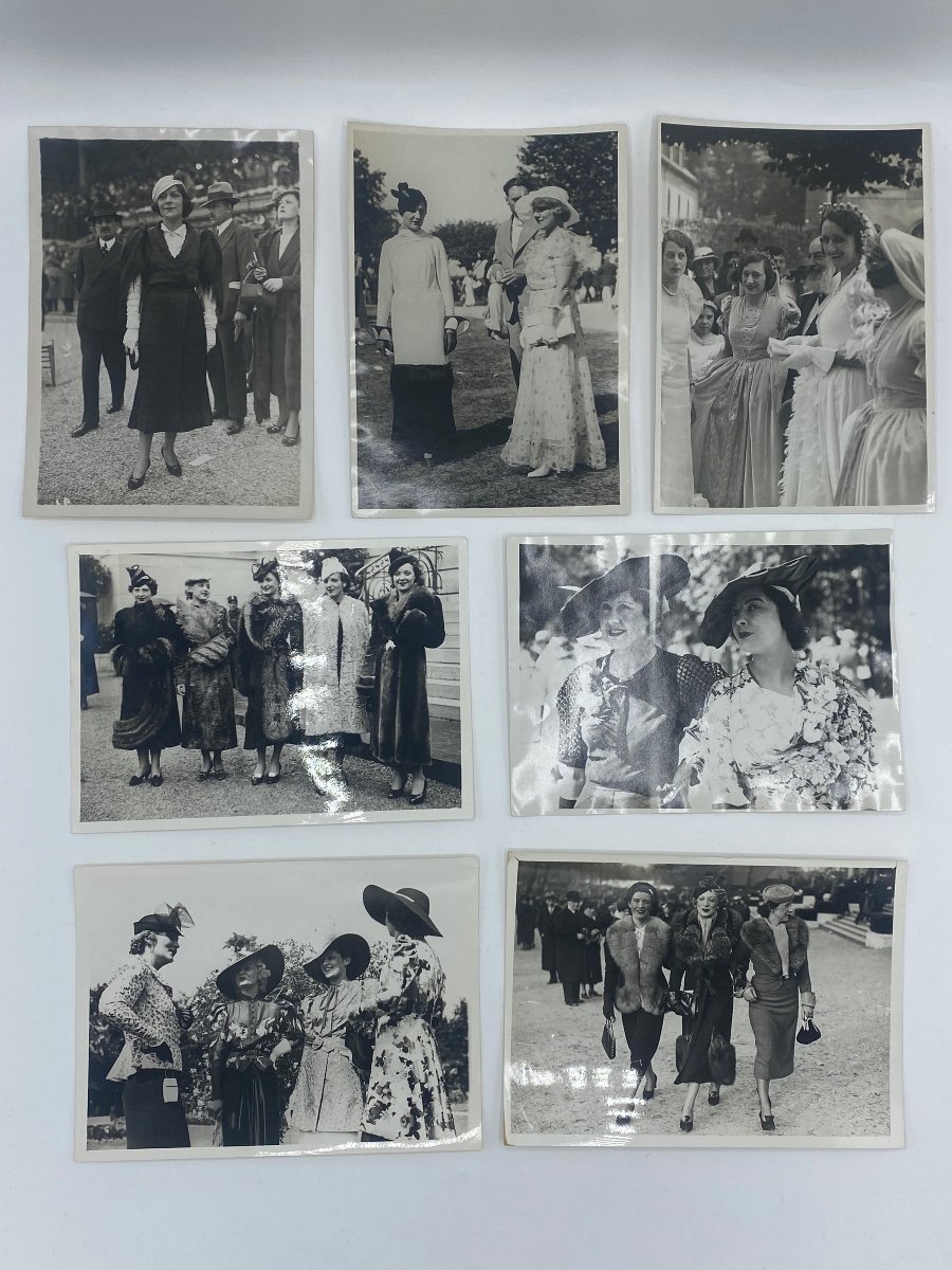 1930s Photos Of Women's Fashion In France, Meurisse Studio -photo-1