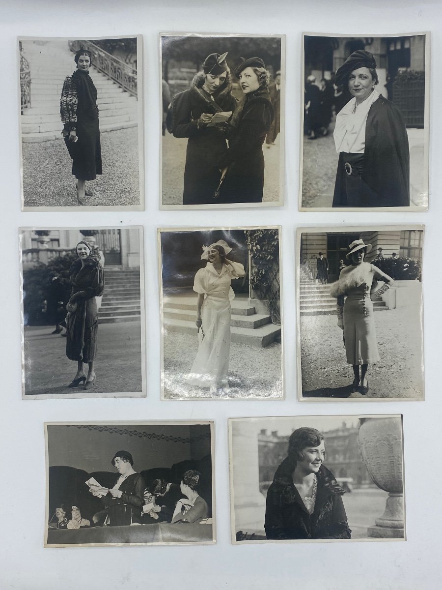 1930s Photos Of Women's Fashion In France, Meurisse Studio -photo-3