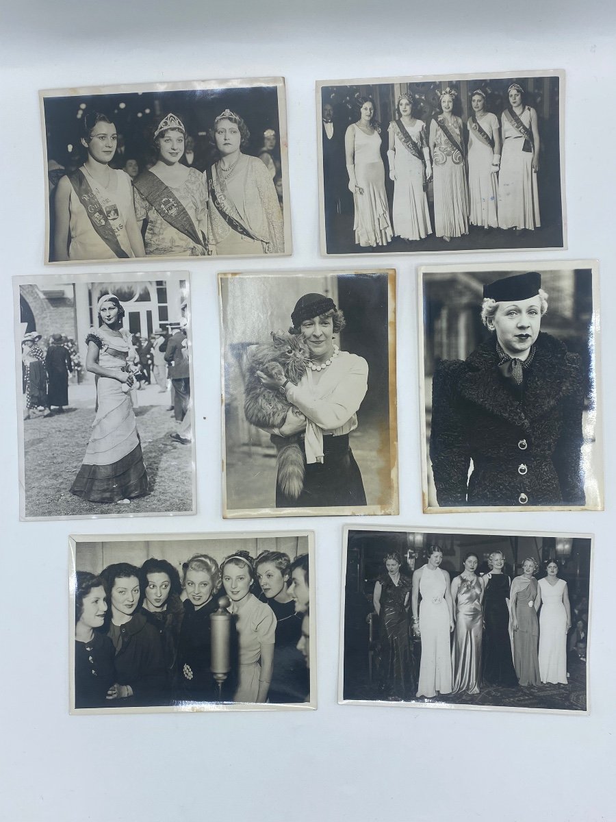 1930s Photos Of Women's Fashion In France, Meurisse Studio -photo-4